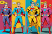 make in pop art and comics style