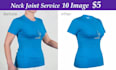 professional neck joint, ghost mannequin or dummy retouching
