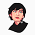 make your photo into a vector with a big head