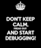 debug and fix your program