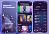 develop mobile application using flutter, react native, kotlin and java