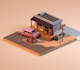 model 3d low poly game ready characters and assets