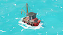 make hard surface 3d model using blender
