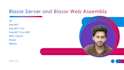 develop or fix asp net blazor application