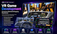 develop unity ar, VR application training simulation for quest PC