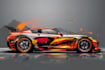 do itasha car wrap design, racing car wrap