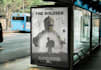 design a professional double exposure movie poster
