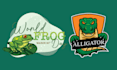 make high quality mascot frog logo and illustration