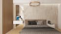 do realistic 3d bedroom interior design rendering