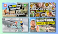 design your travel vlog thumbnail