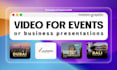 create or edit videos with custom animation, motion graphic