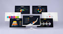 redesign business pitch decks powerpoint presentation slides