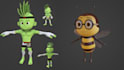 do professionally 3d character modelling rigging and 3d printing