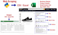 do web scraping, data mining, data extraction, and woocommerce product scraping