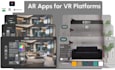 design interactive app UI UX for apple vision pro or VR in figma