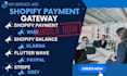 fix, and set up shopify payment to your store