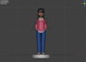 make 3d stylized character
