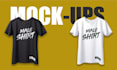 do high quality shirts and product mockup
