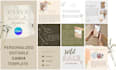 do custom canva designs for social media posts for you needs