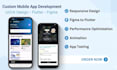 develop flutter app, reskin flutter app and front end expert