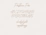 design a modern handwritten font
