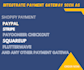 provide 2d 3d payment gateway , stripe, paypal, wise anyone