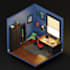 make you an isometric 3d room