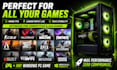 optimize, tweak, fix, overclock your PC for gaming and streaming