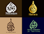 design modern arabic, urdu calligraphy logo