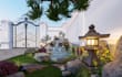 custom japanese garden design with walkthrough render