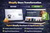 fix or customize your shopify store using liquid code