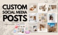 be your instagram content creator for 30 days instagram posts
