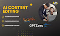 professionally paraphrase, rewrite and copyedit your text with flawless quality