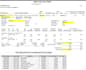 excel spradsheet and formet business sales data