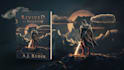 create 3d book mockup design with matching backgrounds for promotions