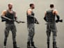 human model, pbr, fur, realistic texture, modular character, warrior3d, stylized