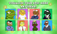 draw funny meme character with cartoon style for your web and social media