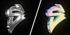create shiny metallic 3d spinning logo animation