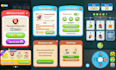 design the attractive games UI UX for mobile games