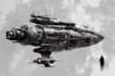 create vehicle and spaceship concept art