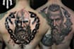 draw a unique viking tattoo design