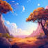 draw awesome background art with cartoon styles