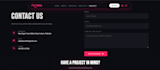 develop a modern responsive react js website