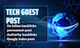 publish tech guest post on high da tech blogs with authority tech baclinks