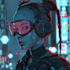 do cyberpunk, sci fi, robot, mecha character concept art