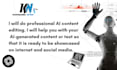 rewrite edit rephrase proofread ai generated chat gpt english content