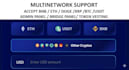 create a professional multi network ico presale website