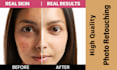 do photo retouching and image editing with quick delivery