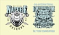 make esports mascot logo, monkey, gorilla, tattoo, king