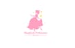 luxurious fun princess party logo